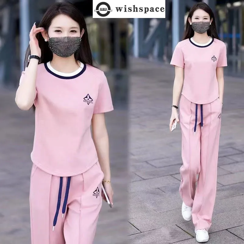 Комплект спортивной одежды для отдыха женщин Новинка Весна-Лето Модный и