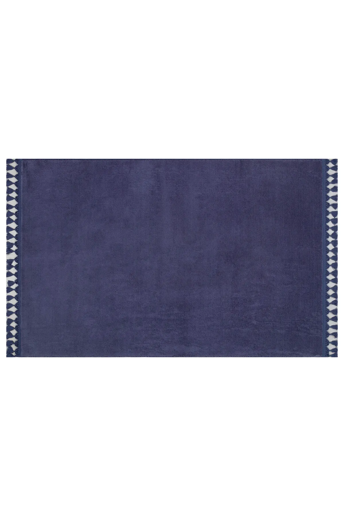 

Толстый коврик для машины темно-синего цвета