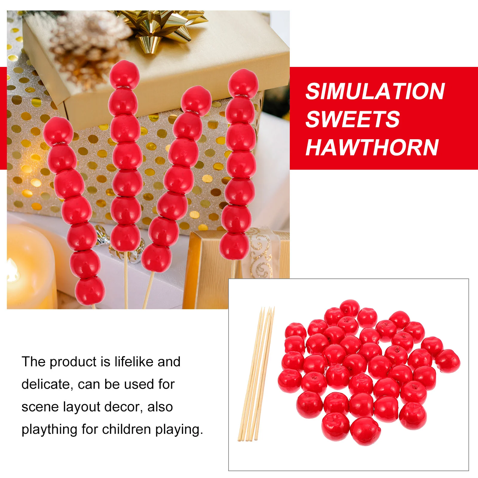 5 шт. имитация цукаты Haws игрушки традиционные китайские закуски модель
