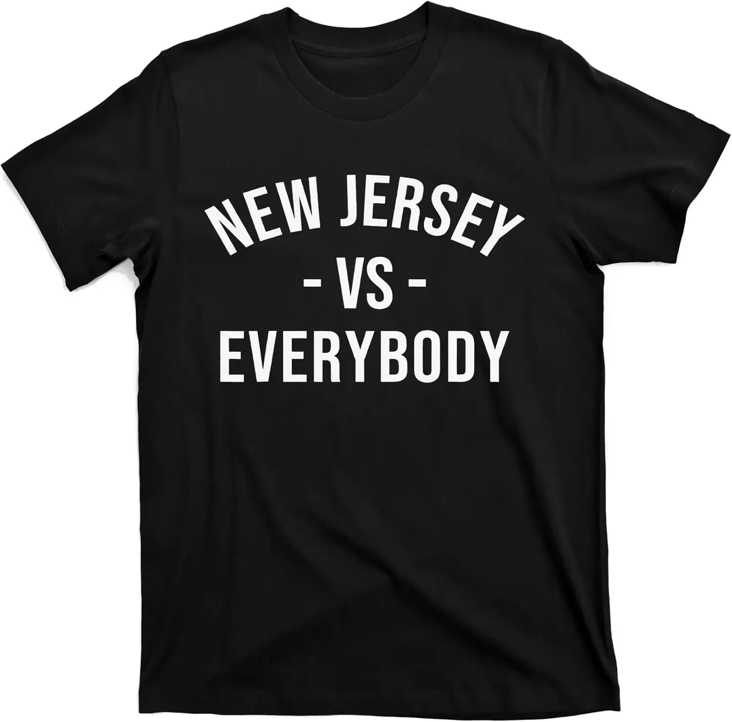 Футболка NEW JERSEY VS EVERYBODYS черная