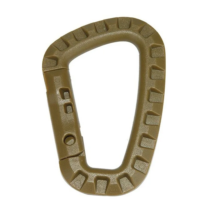 

Outdoor EDC Gear Muti Tool Tac Link Keychain Snap Hook D-Ring Buckle Carabiner Clasp Clip Hiking Accessories Camping Equipment