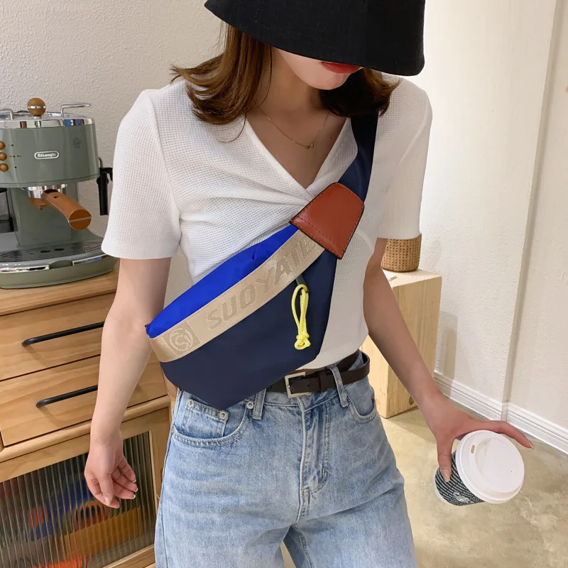 

Брендовая забавная сумка для женщин, повседневный поясной кошелек унисекс, нейлоновая дизайнерская сумочка на ремне через плечо, на лето