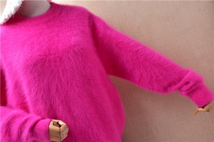 Женский вязаный пуловер Pull Rose