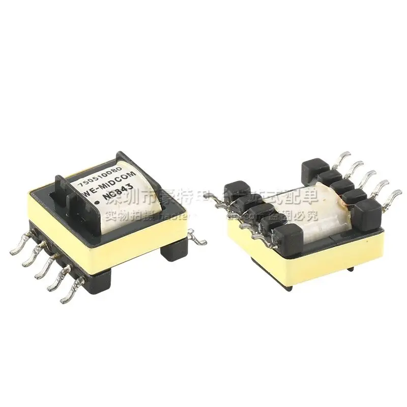 10 шт.SMD импорт 1:1 1:1 двойной обмотки 10MH 1500VAC импульсный высокочастотный сигнальный трансформатор с высокой изоляцией 750510080 (art.: 3920cd96cc9c0) - 3920cd96cc9c0