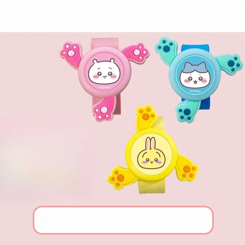 Браслет-репеллент от комаров Chiikawa Hachiware Usagi Kawaii Anime Cartoon, вращающийся, для детей и студентов, небольшой подарок (art.: 3920db84d9b2e) - 3920db84d9b2e