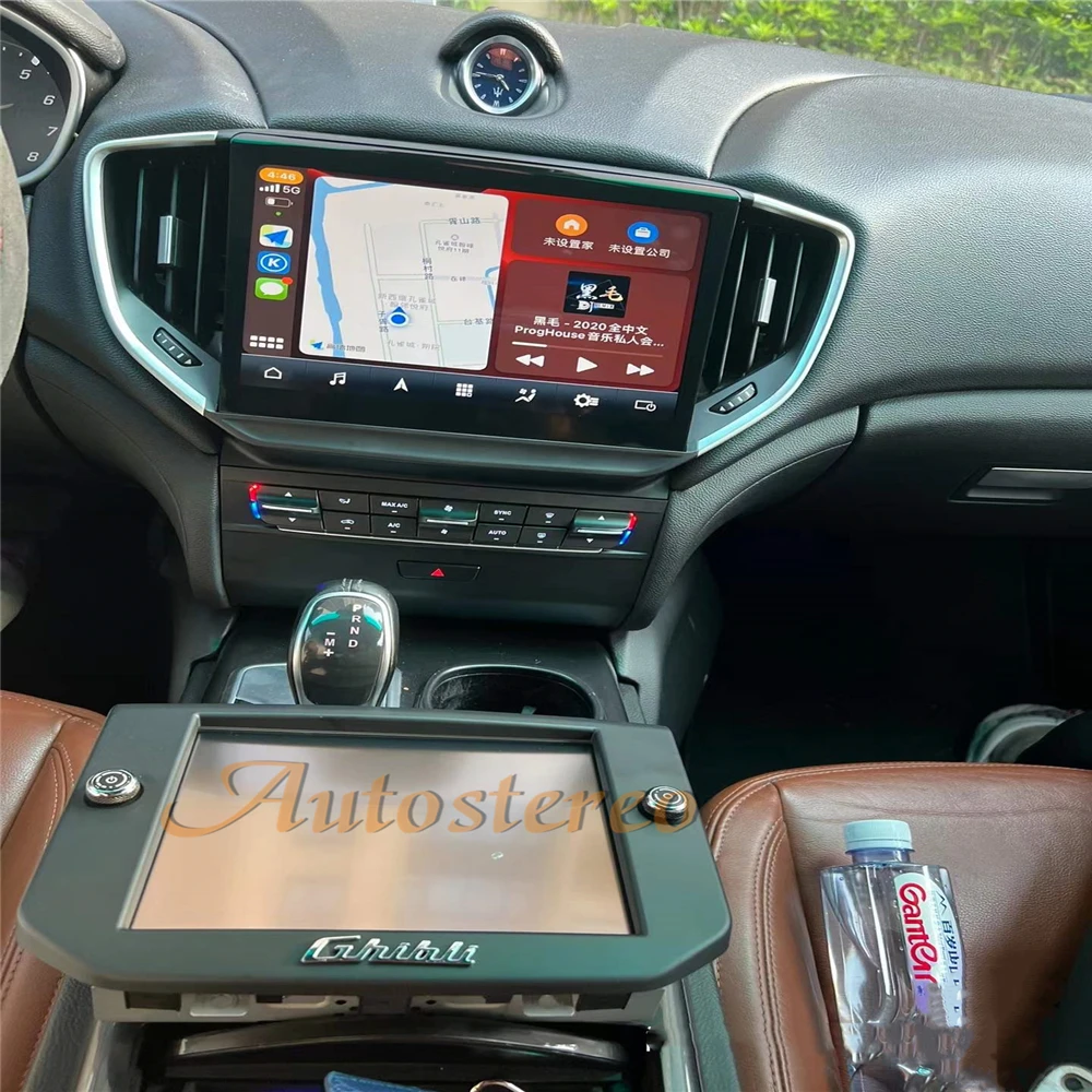 Автомобильный мультимедийный плеер GEN 2022 в стиле OEM для Maserati ghiсот 2013-2019 Qualcomm Android 11