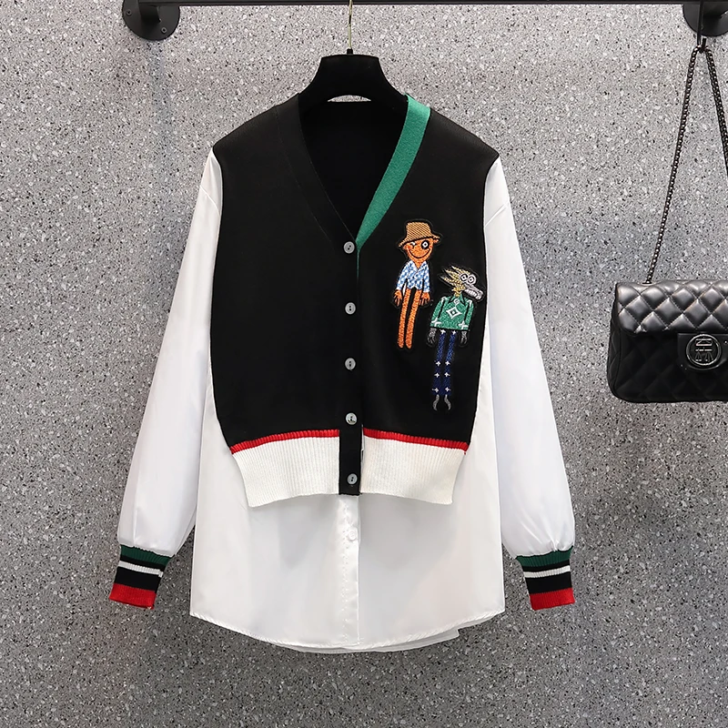 

Cardigan Sweater For Women 2022 Winter And Autumn Women's Knitting Coat Loose Korean Style Outerwear Top Kimono Cardigan