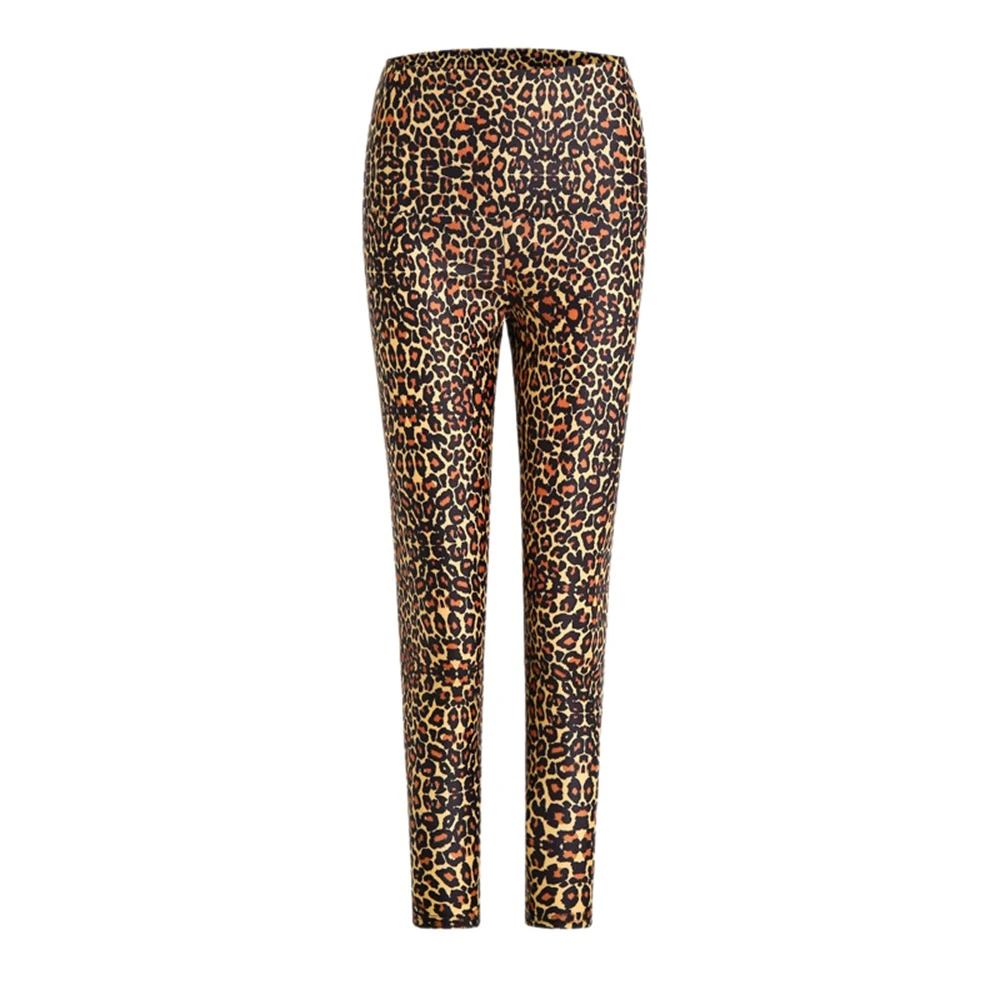 

Женские Штаны Для Йоги, модные облегающие штаны для йоги и фитнеса с леопардовым принтом, размер S