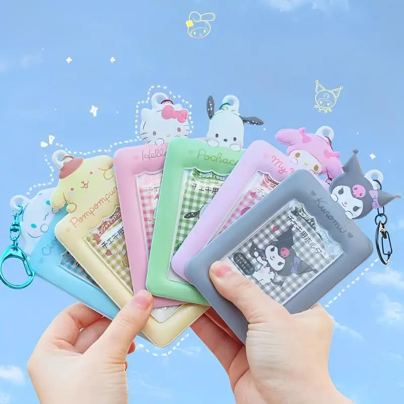 

Sanrio защита карты дневного света милый мультяшный мой мелодия Kuromi Hello Kitty Pachacco Cinnamoroll аксессуары для рюкзака