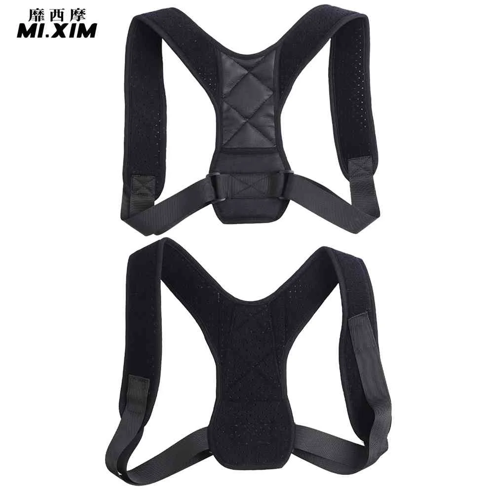 

Posture Corrector Back Straightener Lumbar Shoulder Support Belt Body Braces