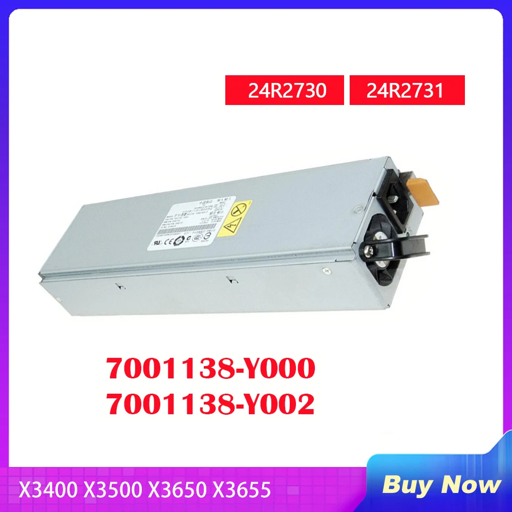 

Server Power Supply For IBM X3400 X3500 X3650 X3655 24R2730 24R2731 7001138-Y000 7001138-Y002 835W Fully Tested