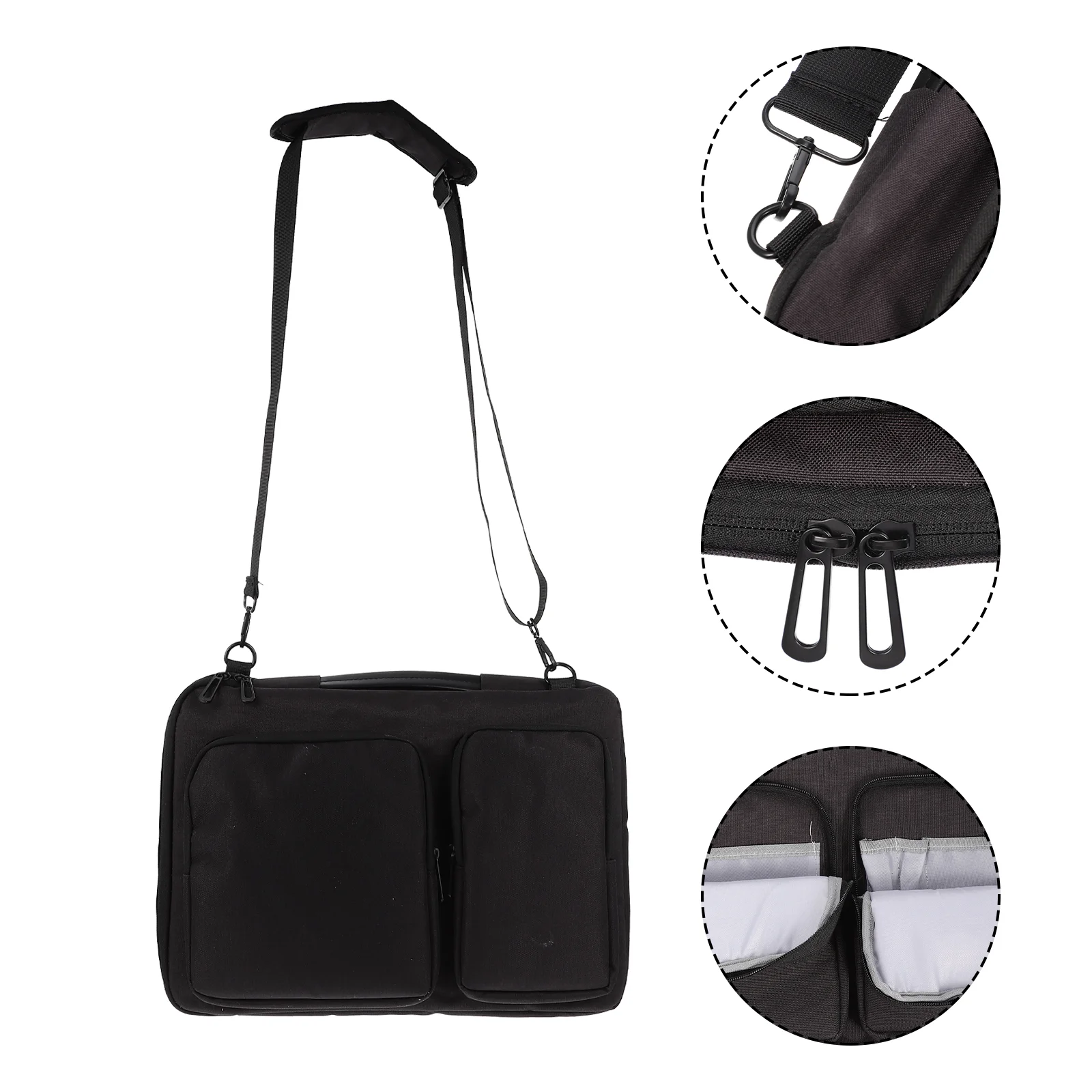 

Laptop Tablet Storage Portable Computer Carrying Travel Pouch Pccase Convenient Nylon Organizer Pouches Shoulder Home Sleeve