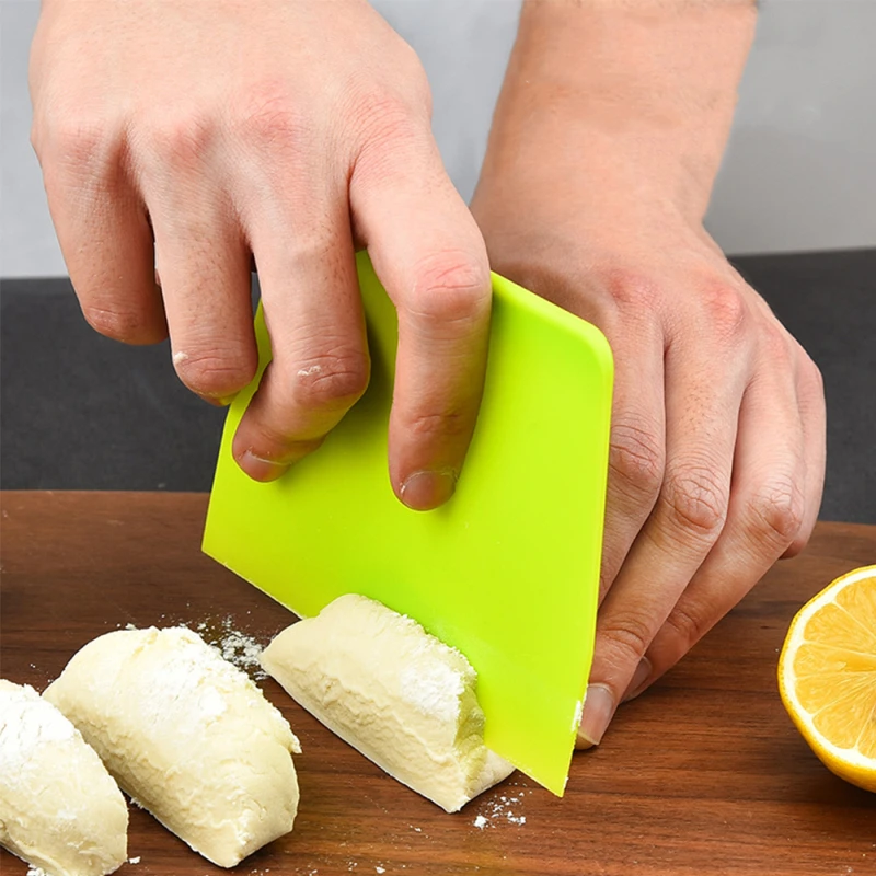 

Cutter Cake Cream Dough Scraper DIY Pastry Knife Sugar Dough Scraper Dough Knife Pastry Baking Tools Kitchen Accessories