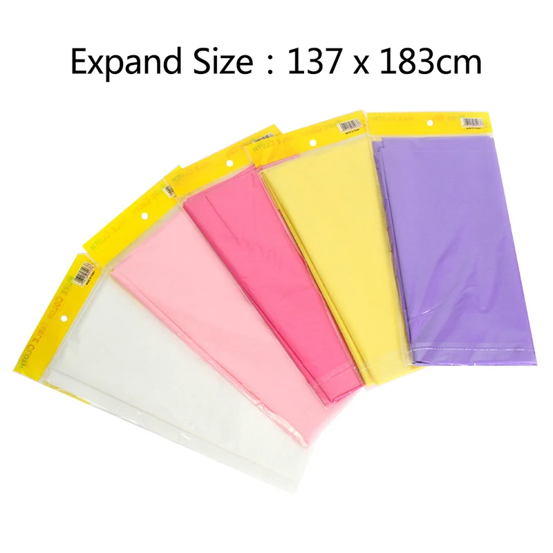 1 шт. Многоразовые скатерти 137x183 см, без Бисфенола А Пластиковая скатерть для столов на вечеринки, пикники, кемпинг и на открытом воздухе.