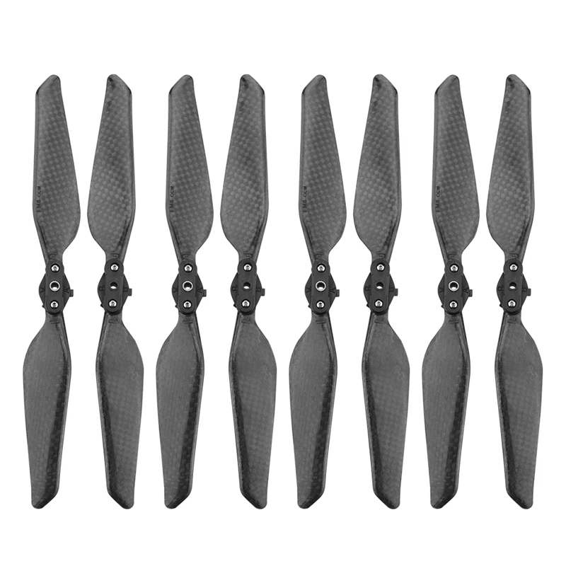 

4 Pairs Carbon Fiber Quick Release Propeller For FIMI X8 SE Drone Replacement Blade Screws Folding Props Spare Parts