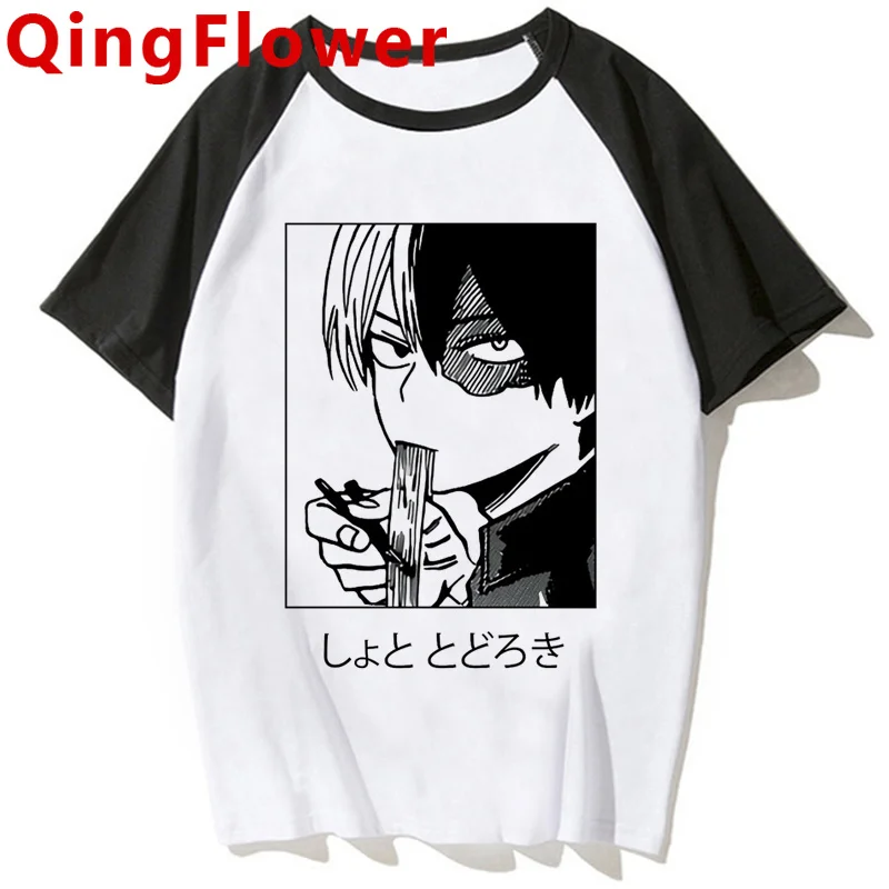 

Моя геройская Академия Bakugou Boku No Hero Академия Todoroki Dabi Мужская tumblr уличная одежда винтажная гранж футболка kawaii