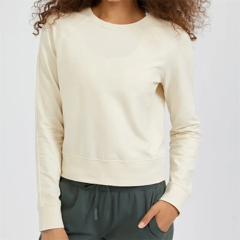 Nepoagym EQUALITY Loose Fit Basic Women Pullover Long Sleeves Soft Sweatshirt Casual Tops Running Athletic Workout Yoga Shirts