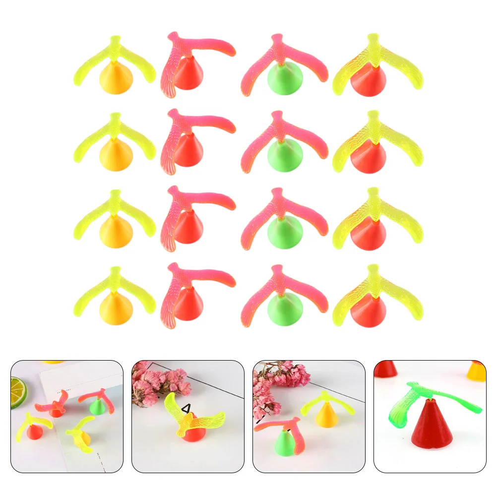 

Interesting Balance Eagle Toys Plastic Balance Bird Magic Maintain Balance Home Office Fun Learning Gag Toy (Mixed Color)