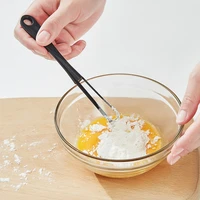 1pc kitchen plastic guard anti slip easy to clean egg beater milk frother kitchen tools multifunctional manual egg mixer
