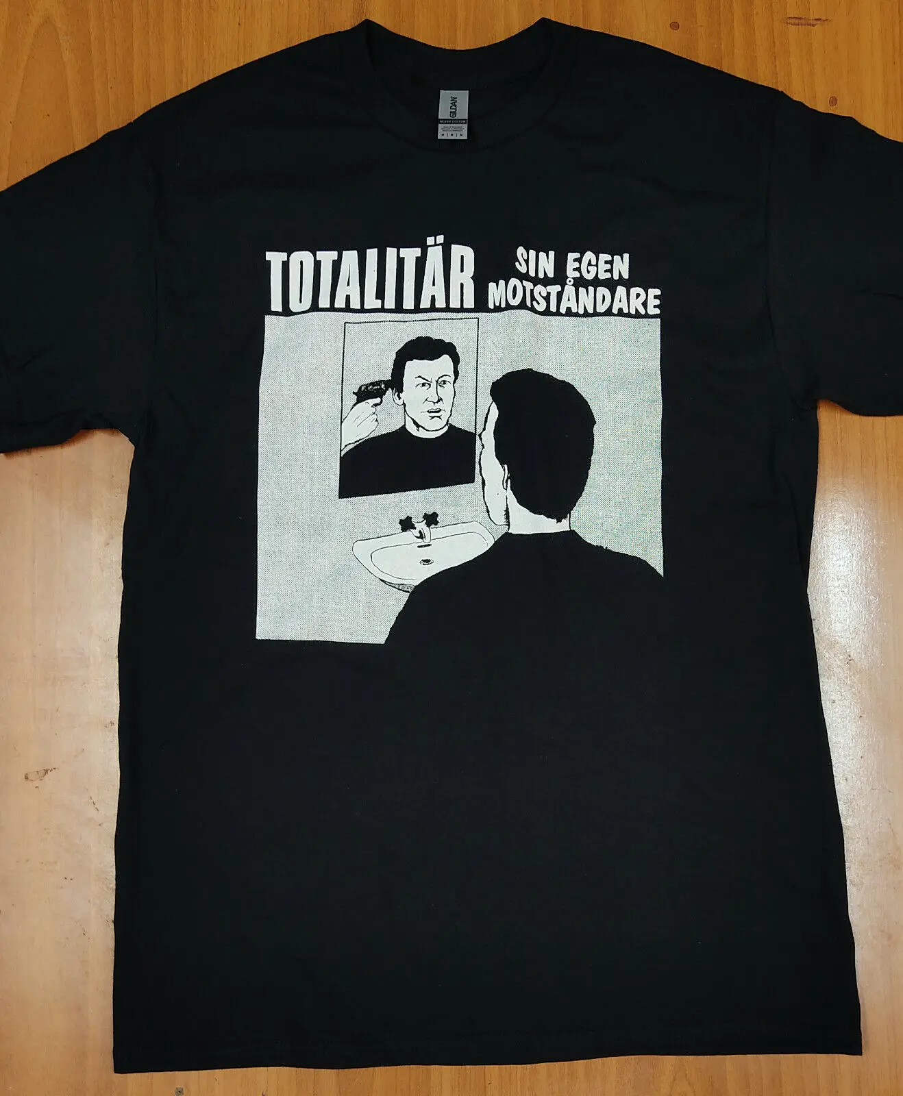 Футболка в стиле панк Totalitar - sin egen