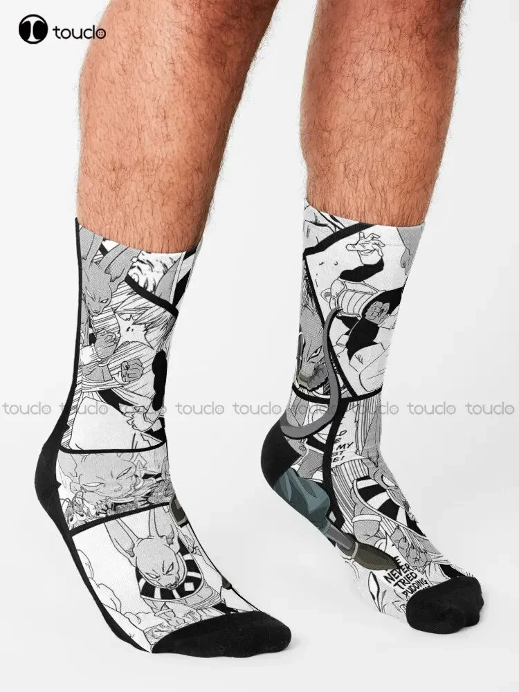 Носки Beerus Bills Super Manga теплые носки персонализированные унисекс для взрослых