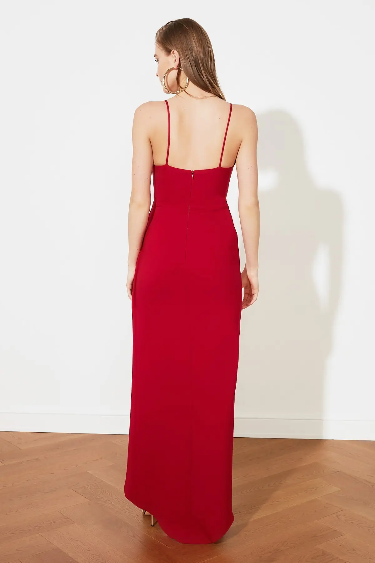 

Trendyol Collar Detail Evening Dress & Prom Gown TPRSS21AE0172