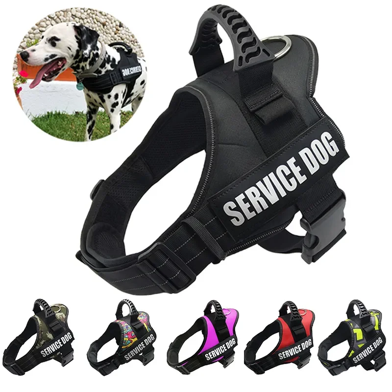 

Dog Harness K9 Reflective Breathable Adjustable NO PULL Pet Harness for Small Medium Large Dogs Vest Harness Collar Dog Supplies