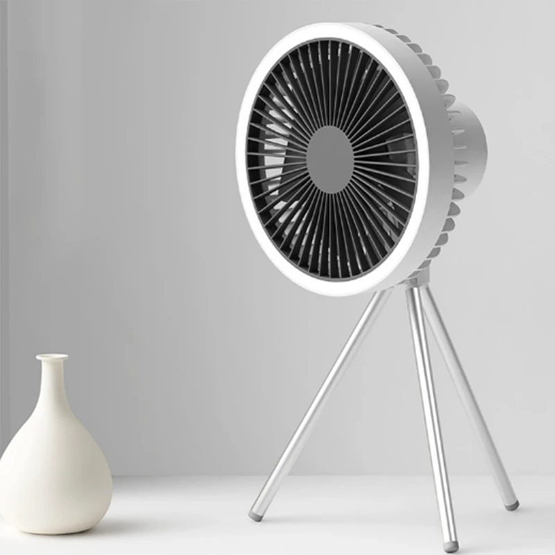 

Уличный походный вентилятор с USB, лампа для кемпинга, напольный вентилятор со штативом, настольный мини-вентилятор на пластиковом штативе для общежития, потолочный вентилятор для палатки