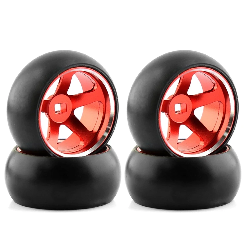 

Жесткие пластиковые дрифтерные шины, металлический обод колеса для Wltoys 284131 K969 K989 Kyosho Mini-Z 1/28, Радиоуправляемая машинка