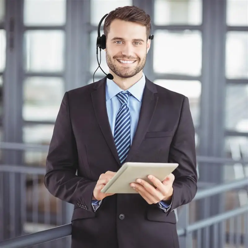 Монофоновая USB-гарнитура H300 с шумоподавлением микрофоном и регулировкой