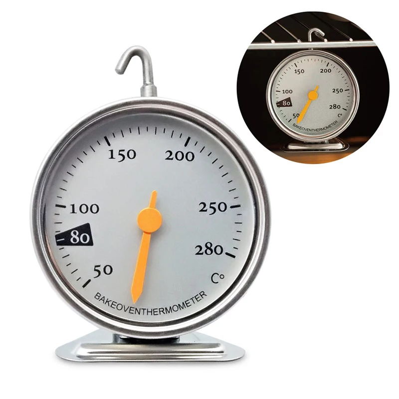 

Термометр для духовки из нержавеющей стали, 50-280 градусов Цельсия