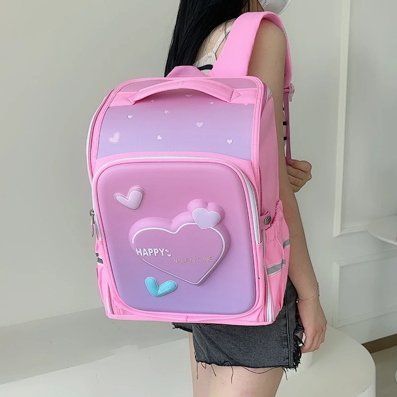 2022 Pupil Backpacks Hard Shell 3D School Bags for Kids Boys and Girl 1-6 Grade Kawaii Schoolbag Pro Custom Logo Bookbag
