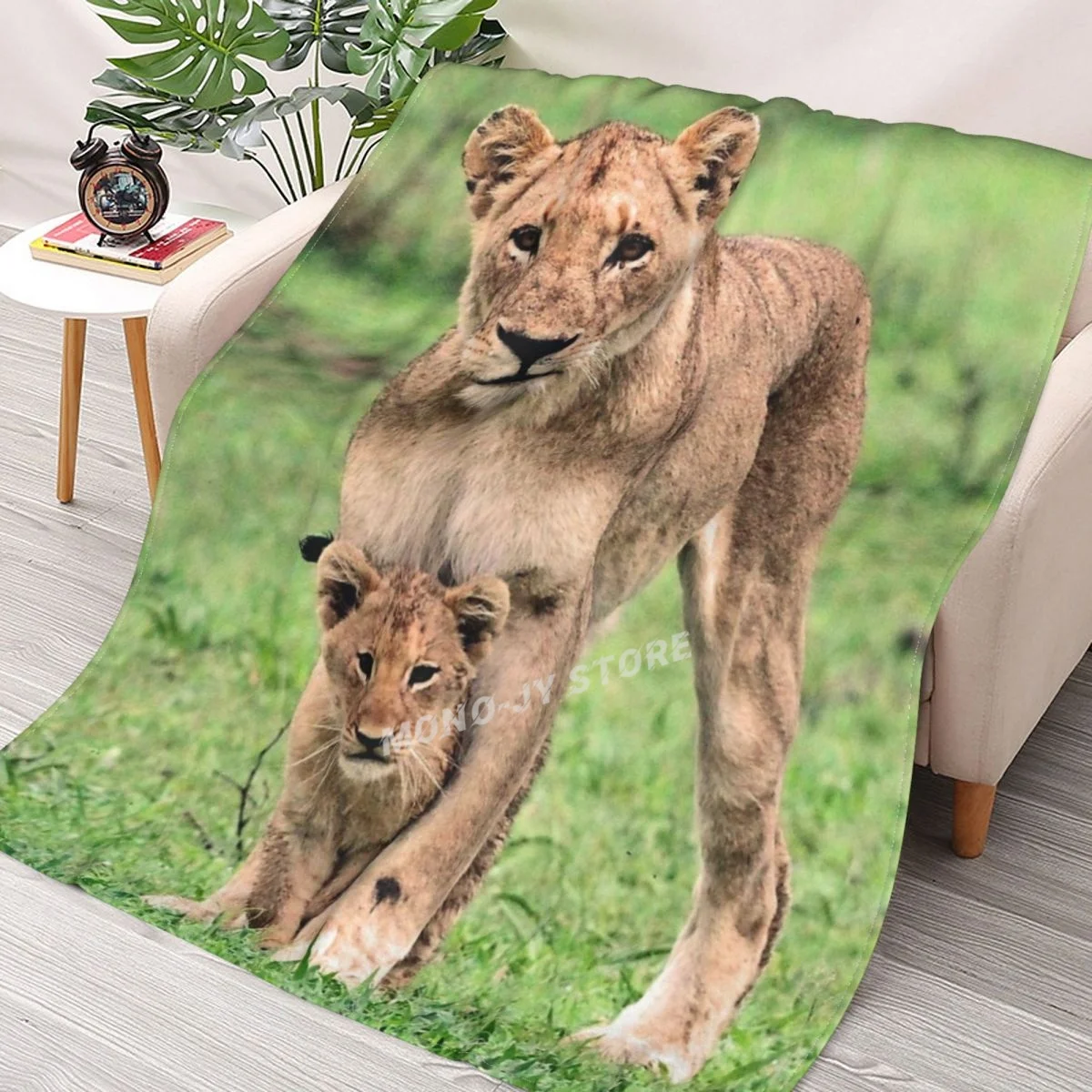 

You Are Safe With Me Little One! Throw Blanket Sherpa Blanket Bedding soft Blankets