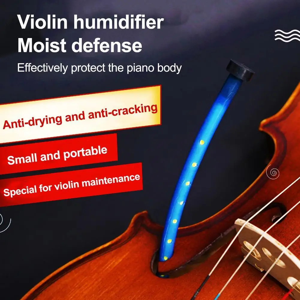 

Violin Sound Hole Humidifier F Hole Cello Humidifier Anti-cracking Panel Humidity Moisture Maintenance Tool