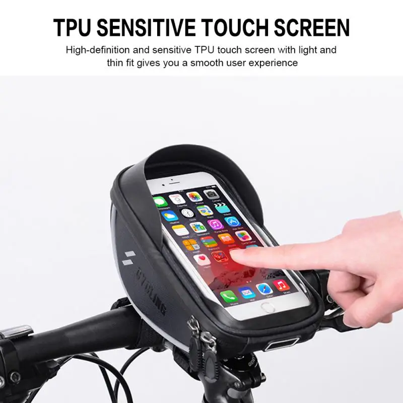 

Велосипедная сумка, рама, передняя рама, велосипедные сумки, велосипедный Водонепроницаемый держатель, женская сумка 6 дюймов, велосипедные...