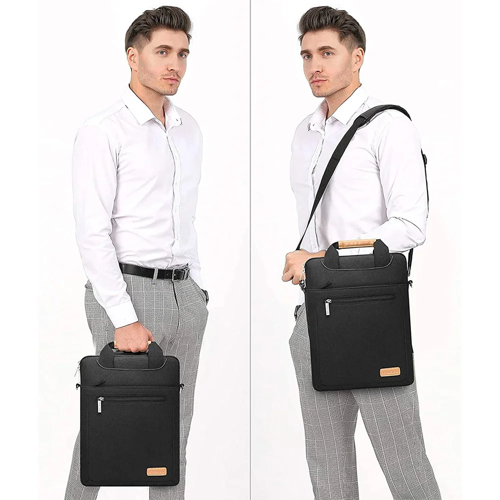 Многофункциональная сумка для ноутбука с ручкой мессенджер на плечо 13 14 15 6