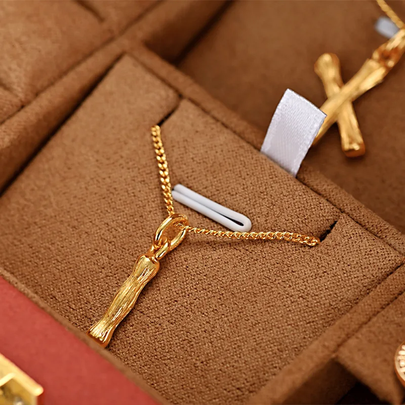 Jewelry Storage Box Ring Earring Pendant Necklace Multifunctional Jewelry Storage Box Orange