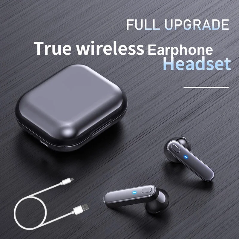 

2022 Bluetooth wireless headset, stereo music deep bass microphone compatible with Samsung mobile CE