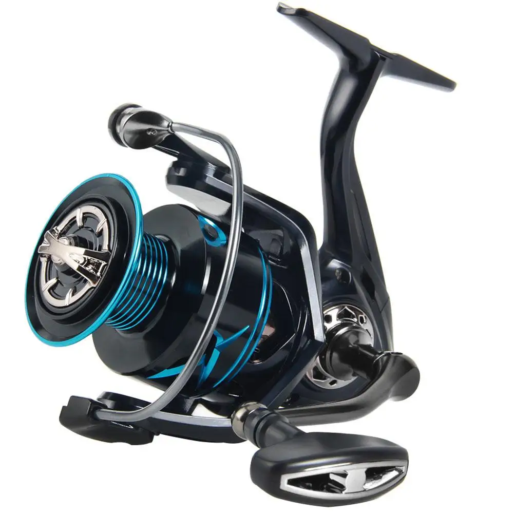 KP1000-6000 Lightweight Fishing Reel 5.2:1 High Speed Gear Ratio 5+1bb 15kg Max Drag Suitable For Freshwater Seawater