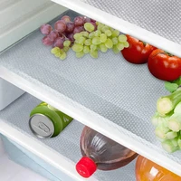 4pcs shelf mats refrigerator pads washable can be cut refrigerator mats drawer table placemats refrigerator liners for shelves