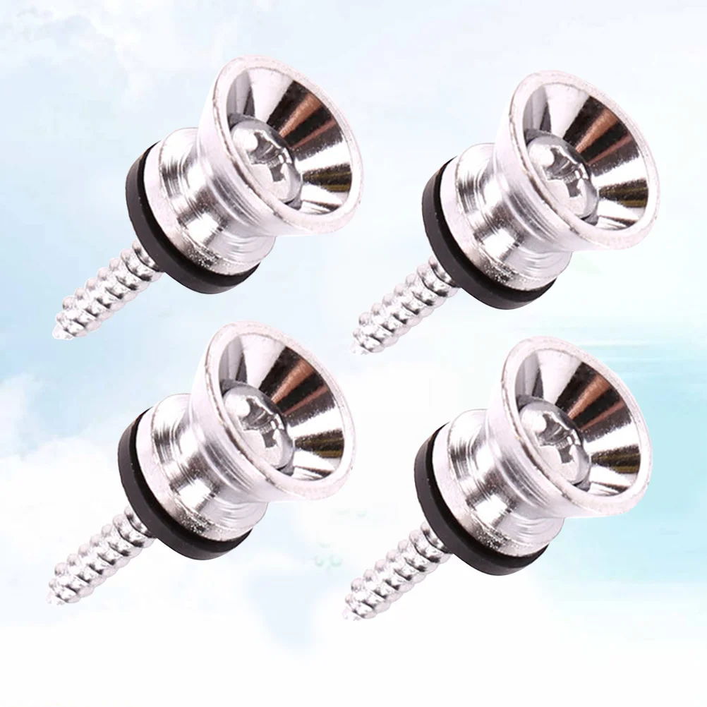 

6 Pcs Ukelele Strap Strap Button Straps Buckles Installing Guitar Strap Electric Guitar Strap Guitar Button Bass