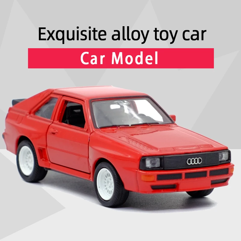 

1:36 Audi Sport Quattro Classical Car Alloy Car Model Diecasts Metal Toy Vehicles Car Model Simulation Collection Childrens B623