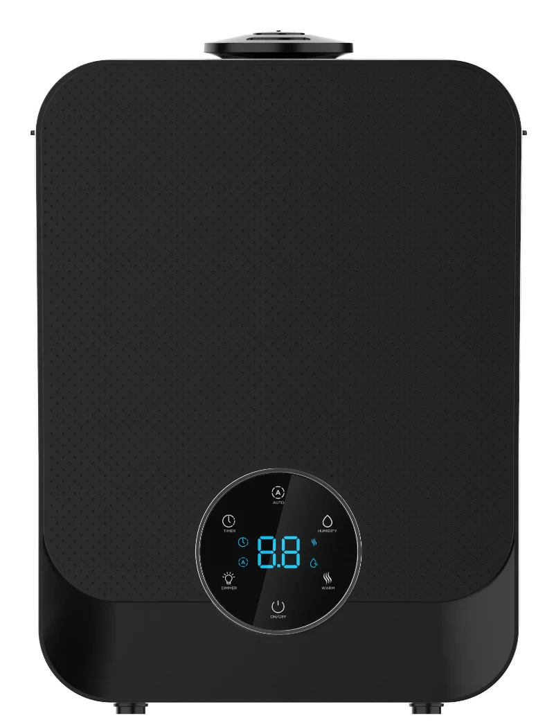 

1.6 Gal Ultrasonic Warm/Cool Mist Humidifier with Remote, Black