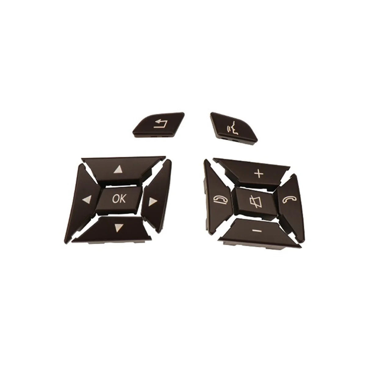 

Кнопка переключения рулевого колеса для Mercedes-Benz W204 X204 W212 W156 W246 C E a GLK Cl 2185400162 (коричневая)