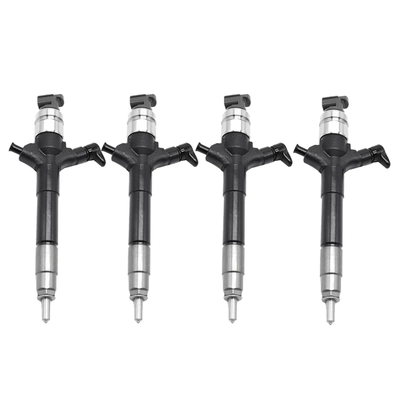 

4Pcs Diesel Common Rail Injector 095000-5760 / 1465A054 For Mitsubishi Pajero Triton 3.2L 4M41 4M41T Engine 2006-2010