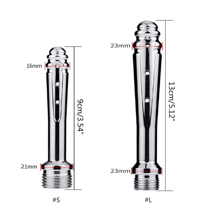 

Enema Cleaning Butt Plug Flusher Shower Vaginal Cleaner Colonic Douche System