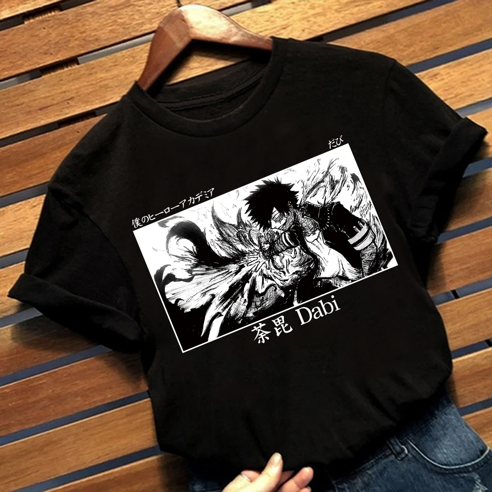 

2022 Anime My Hero Academia T Shirt Dabi T-shirt Graphic Tops Tees Male Unisex Tops Harajuku