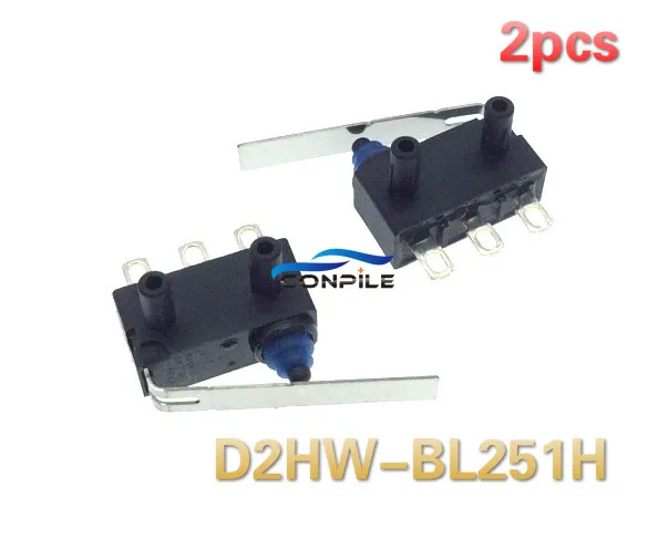 2pcs Originaltouch micro switch D2HW-BL251H car for chevrolet malibu micro-motion park P gear repair for CHEVY