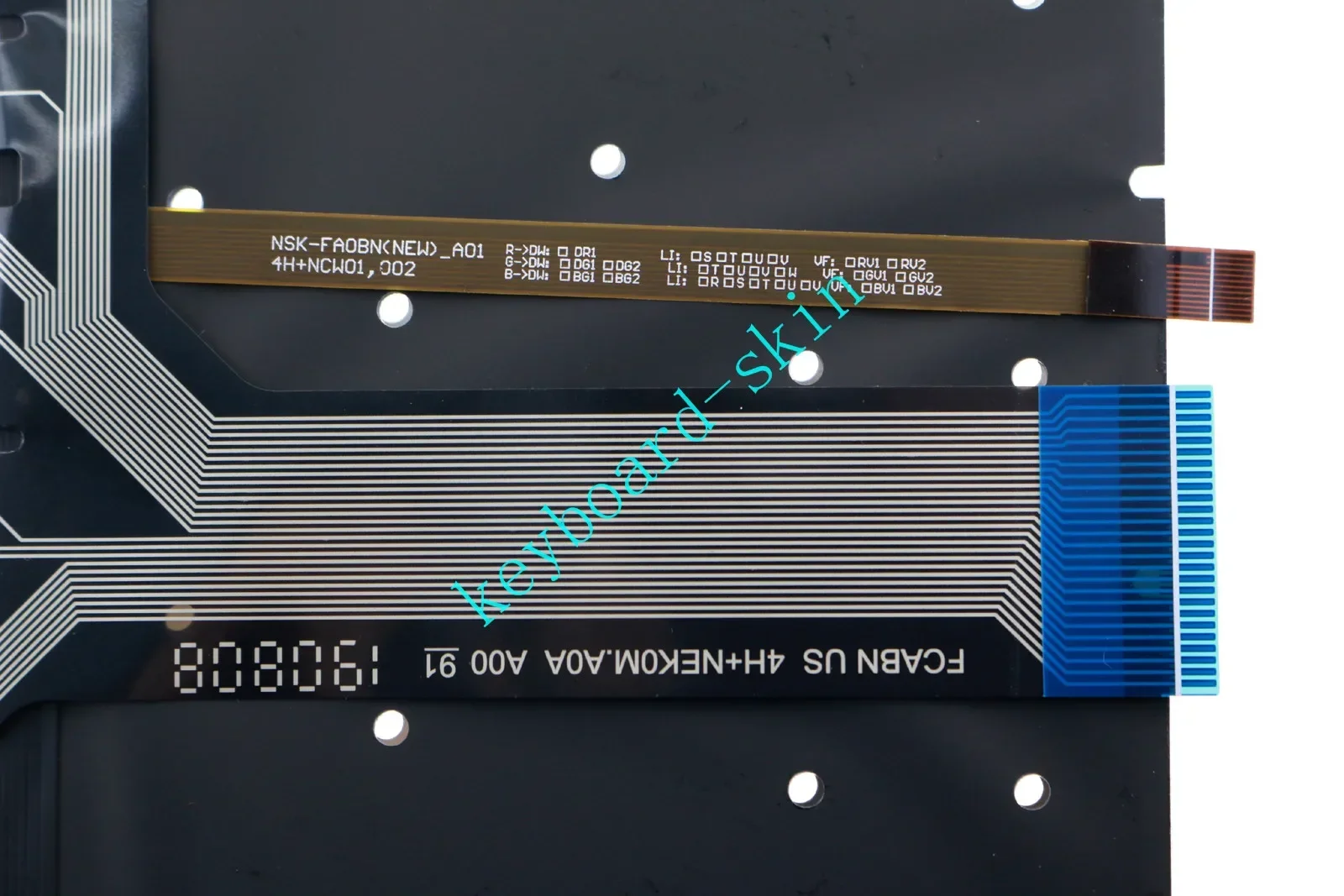 Фото Новая американская клавиатура RGB с цветной подсветкой для MSI MS-16J6 MS-16H4 MS-16H5 MS-16J4 MS-16J3 MS-1795 MS-17B1 MS-17A1 MS-1774 MS-16H2 №4