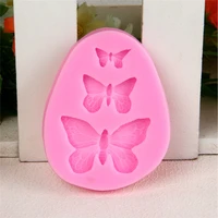 butterfly silicone mold 3d diy chocolate mould fondant cake decorating tools epoxy plaster candle craft molds baking accessories